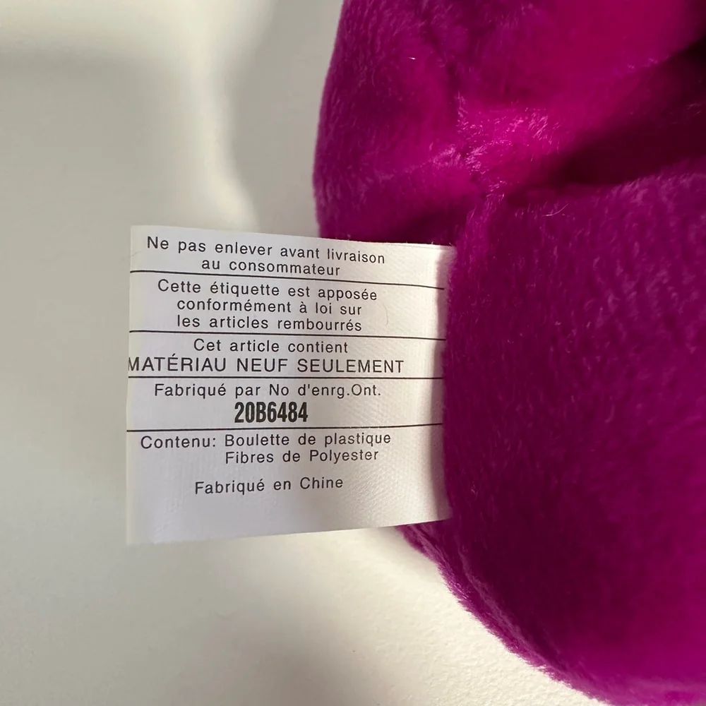 Ty Beanie Baby Millennium Bear Purple Plush Toy 1999 Canadian Tush Tag NEW NWT